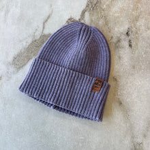 Charger l'image dans la galerie, Tuque mi-saison tricot pour enfants Deux par Deux mauve