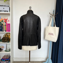 Charger l'image dans la galerie, Manteau en cuir Armani Collezioni