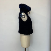 Charger l'image dans la galerie, Veste bleue sans manches Elie Tahari