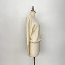 Charger l'image dans la galerie, Cardigan en cachemire House of Liberty crème