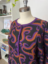 Charger l'image dans la galerie, Robe en maille jacquard Yves Saint Laurent Rive Gauche