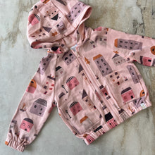 Charger l'image dans la galerie, Veste à capuchon maisons Deux par Deux 2 ans