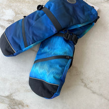 Charger l'image dans la galerie, Mitaines hiver bleu adolescent Deux par Deux