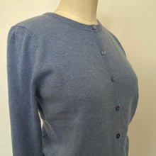 Charger l'image dans la galerie, Cardigan en cachemire House of Liberty bleu