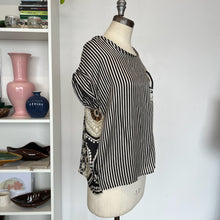 Charger l'image dans la galerie, Ensemble blouse et short en soie Shirta Porter