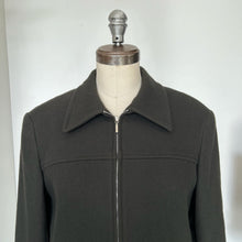 Charger l'image dans la galerie, Veste manteau vert kaki Pierre Cardin