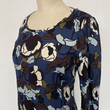 Charger l'image dans la galerie, Robe à fleurs bleues Laura Urbinati