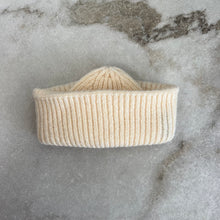 Charger l'image dans la galerie, Tuque mi-saison tricot pour enfants Deux par Deux crème