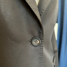 Charger l'image dans la galerie, Veston brun en laine uniform Gucci