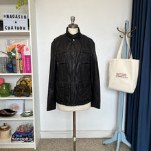 Charger l'image dans la galerie, Manteau en cuir Armani Collezioni