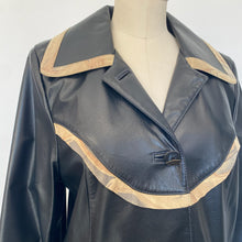 Charger l'image dans la galerie, Manteau cuir Lavoie Morin cuir et fourrures