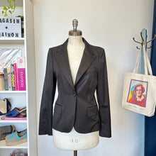Charger l'image dans la galerie, Veston brun en laine uniform Gucci