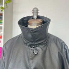 Charger l'image dans la galerie, Manteau long mi-saison ciré M0851