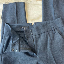 Charger l'image dans la galerie, Pantalon deux tons bleu en laine Judith & Charles