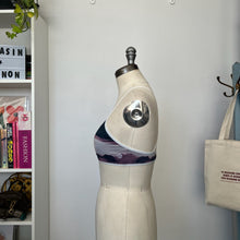 Charger l'image dans la galerie, Bralette upcycling mauve Rose Buddha
