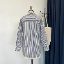 Charger l'image dans la galerie, Chemise lignée Vallier - Les Mal-Aimés ❤️🩹