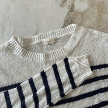Charger l'image dans la galerie, Pull tricot en lin Naïf Montréal - Les Surcyclés 🪡