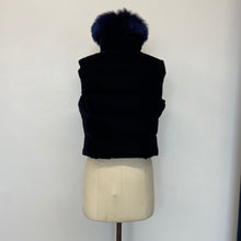 Charger l'image dans la galerie, Veste bleue sans manches Elie Tahari