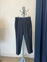 Charger l'image dans la galerie, Pantalon deux tons bleu en laine Judith & Charles