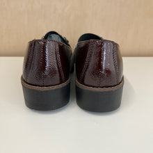 Charger l'image dans la galerie, Chaussures loafers en cuir rouge bordeaux Imac
