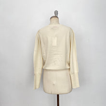Charger l'image dans la galerie, Cardigan en cachemire House of Liberty crème