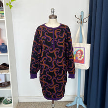 Charger l'image dans la galerie, Robe en maille jacquard Yves Saint Laurent Rive Gauche