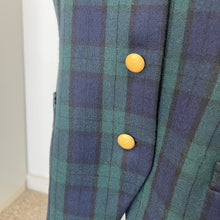 Charger l'image dans la galerie, Veste vintage sans manches tartan En plus Givenchy