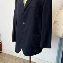 Charger l'image dans la galerie, Veston bleu ligné Jones New York