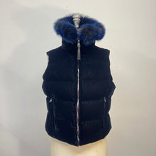 Charger l'image dans la galerie, Veste bleue sans manches Elie Tahari