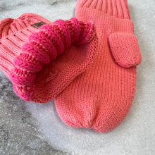Charger l'image dans la galerie, Mitaines mi-saison tricot pour enfants Deux par Deux