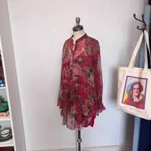 Charger l'image dans la galerie, Robe en crépon floral Twinset