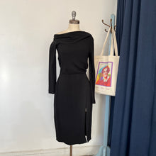 Charger l'image dans la galerie, Robe asymétrique offshoulder Theory Rosania Crepe