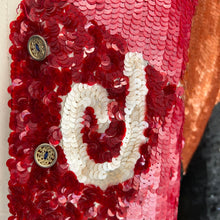 Charger l'image dans la galerie, Veste blazer à sequins vintage Jules of Margate