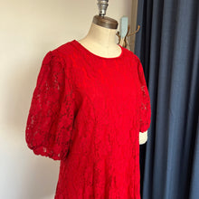 Charger l'image dans la galerie, Robe rouge dentelle Annick