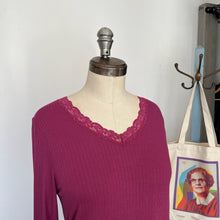 Charger l'image dans la galerie, Robe de nuit rose framboise Fleur't