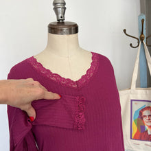 Charger l'image dans la galerie, Robe de nuit rose framboise Fleur't