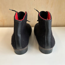 Charger l'image dans la galerie, Bottes vintage en feutre et laine