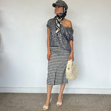 Charger l'image dans la galerie, Jupe à carreaux Tara Jarmon Paris