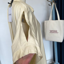 Charger l'image dans la galerie, Blouse ample écru (nude)