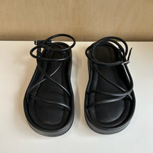 Charger l'image dans la galerie, Sandales en cuir Cesaria Ba&sh