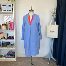 Charger l'image dans la galerie, Robe tunique bleue Max Volmary