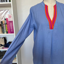 Charger l'image dans la galerie, Robe tunique bleue Max Volmary