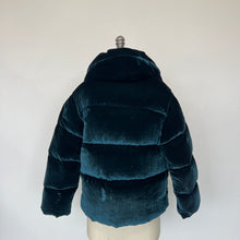 Charger l'image dans la galerie, Manteau Sandro velours turquoise