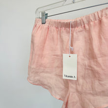 Charger l'image dans la galerie, Short en lin rose Vitamin A