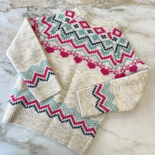 Charger l'image dans la galerie, Chandail tricot jacquard Deux par Deux