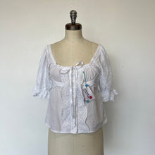 Charger l'image dans la galerie, Blouse blanche Topshop - Les Surcyclé