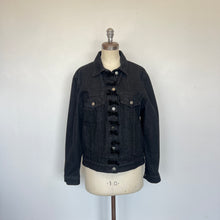 Charger l'image dans la galerie, Veste denim noir Manoush