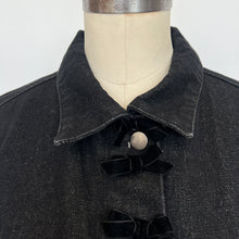 Charger l'image dans la galerie, Veste denim noir Manoush