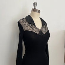 Charger l'image dans la galerie, Chandail dentelle et collet Oscalito