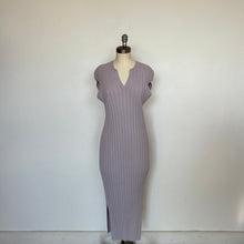 Charger l'image dans la galerie, Robe mauve lavande Paper Label Nadia Wide Rib